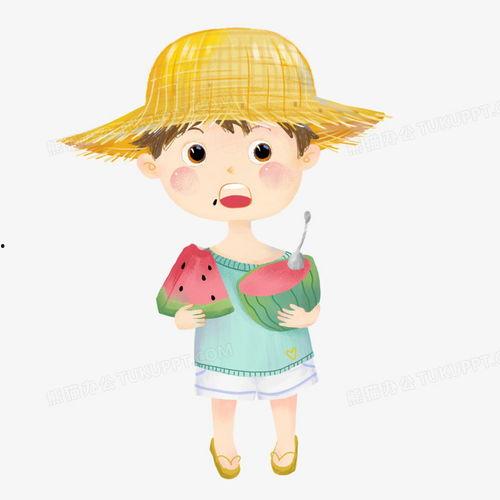 男童吃瓜照片大全,男童吃瓜照片大盘点